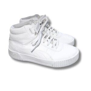 PUMA Carina Mid White Women's Size 9 High Tops